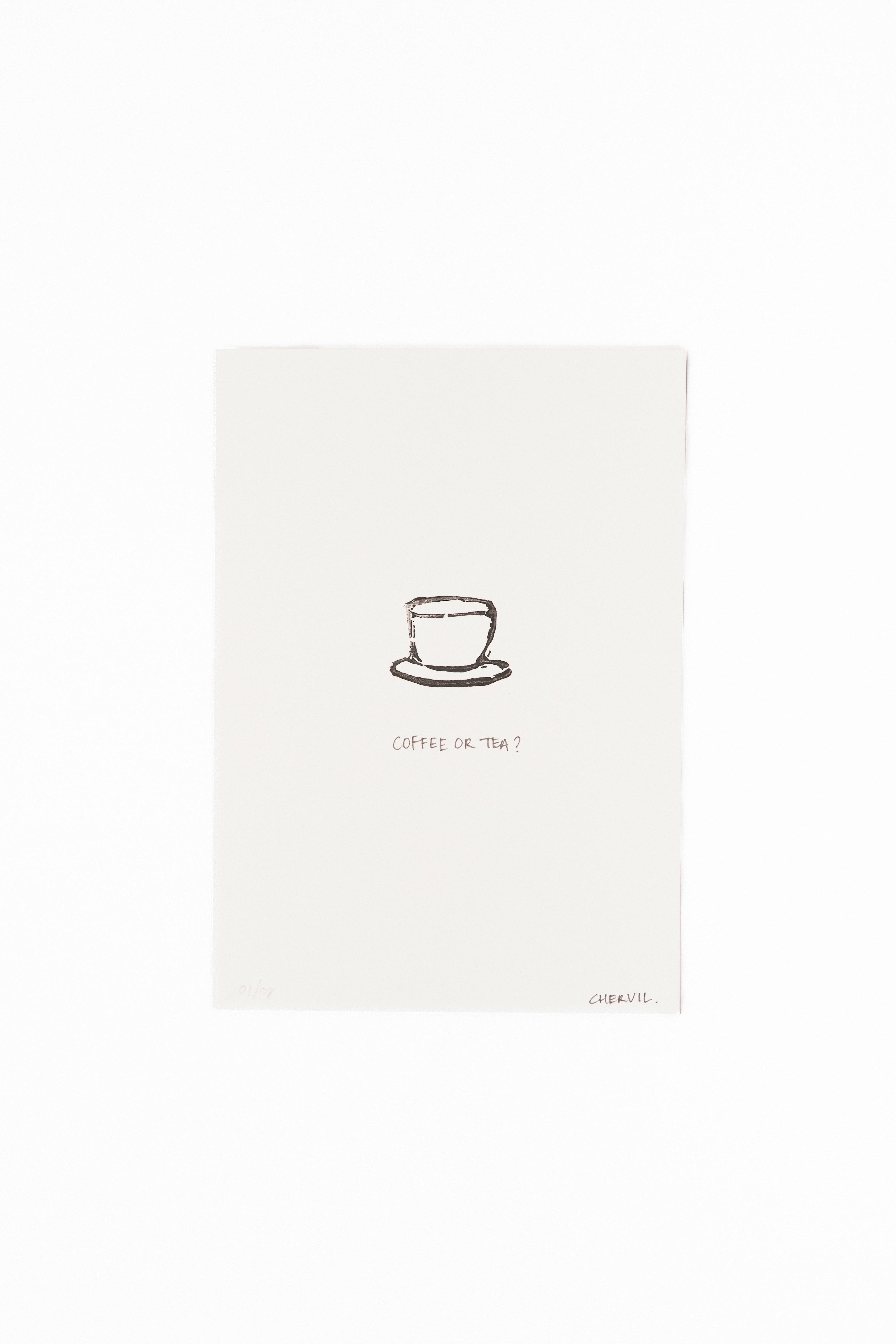 Coffee or Tea?